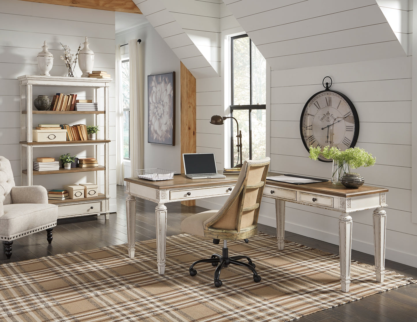 Realyn 2-Piece Home Office Desk JB's Furniture  Home Furniture, Home Decor, Furniture Store
