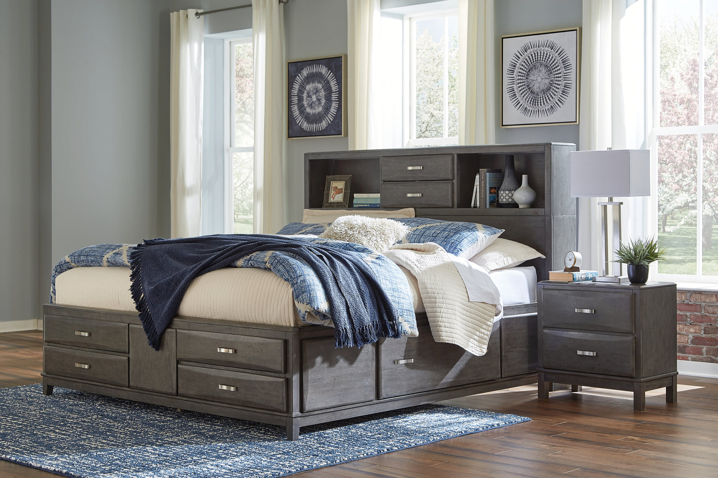 Caitbrook Queen Storage Bed with 8 Drawers JB's Furniture  Home Furniture, Home Decor, Furniture Store