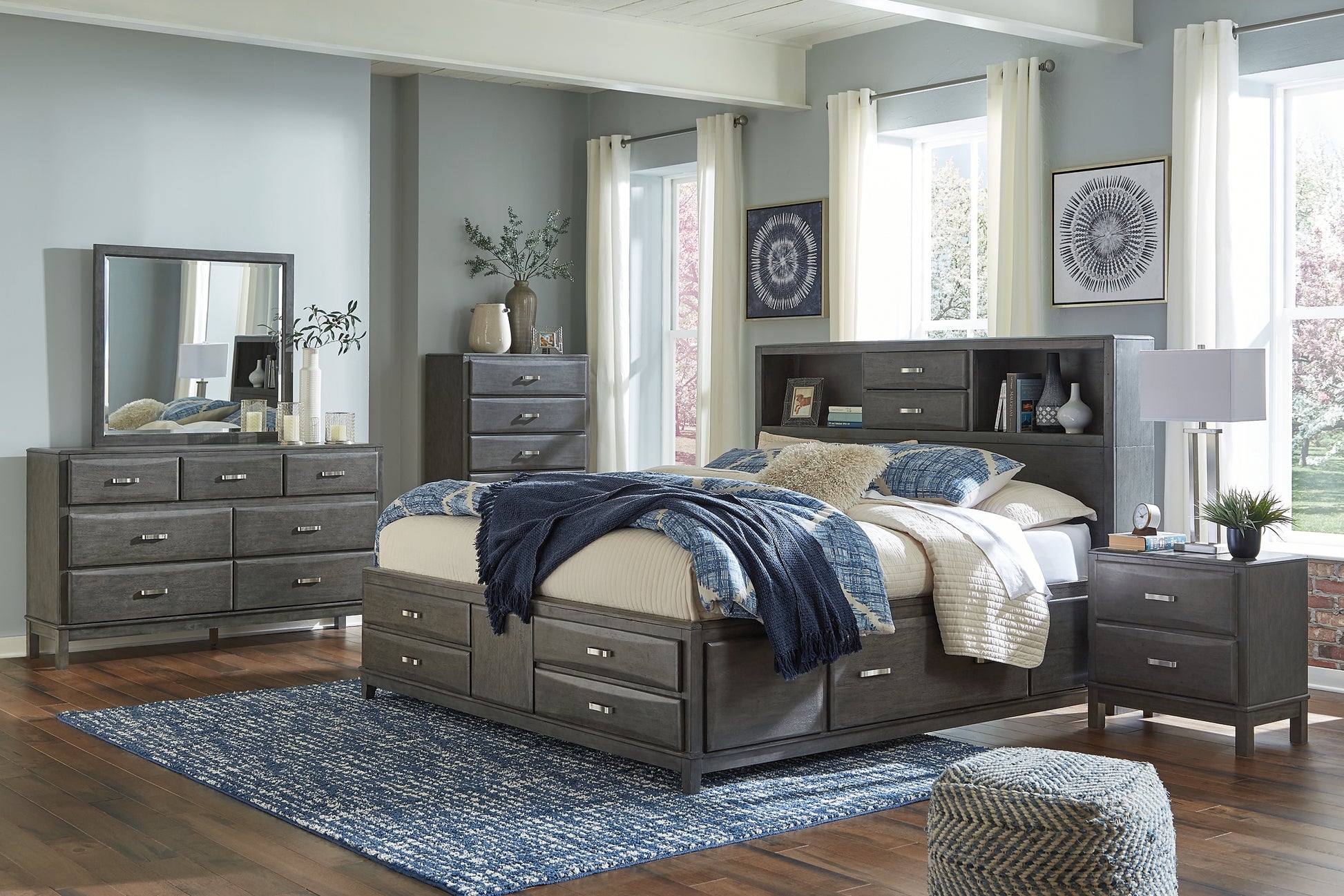 Caitbrook Queen Storage Bed with 8 Drawers JB's Furniture  Home Furniture, Home Decor, Furniture Store