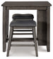 Caitbrook RECT DRM Counter TBL Set(3/CN) JB's Furniture  Home Furniture, Home Decor, Furniture Store