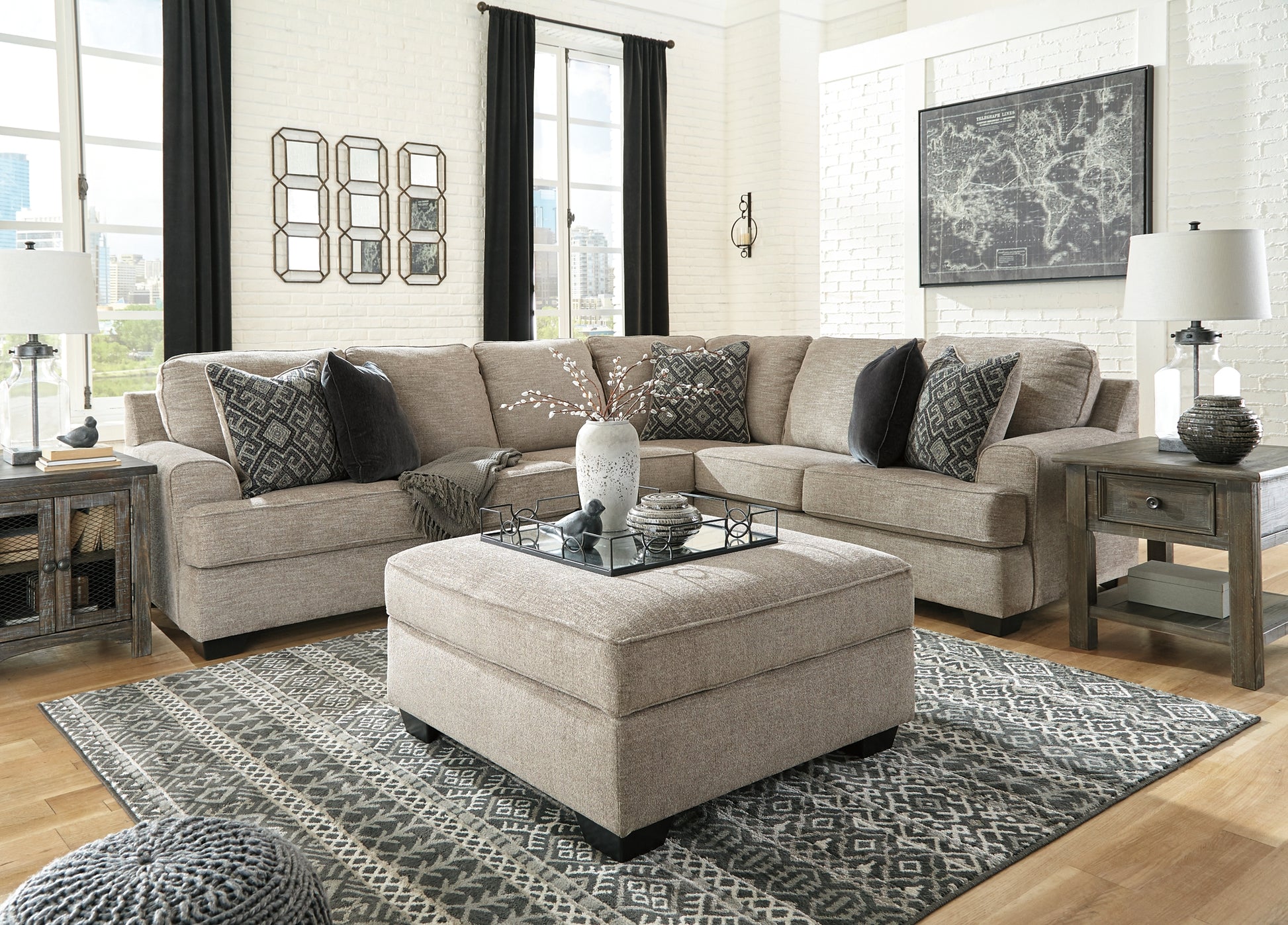 Bovarian 3-Piece Sectional JB's Furniture  Home Furniture, Home Decor, Furniture Store