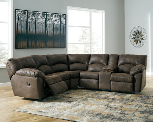 Tambo 2-Piece Reclining Sectional JB's Furniture Furniture, Bedroom, Accessories