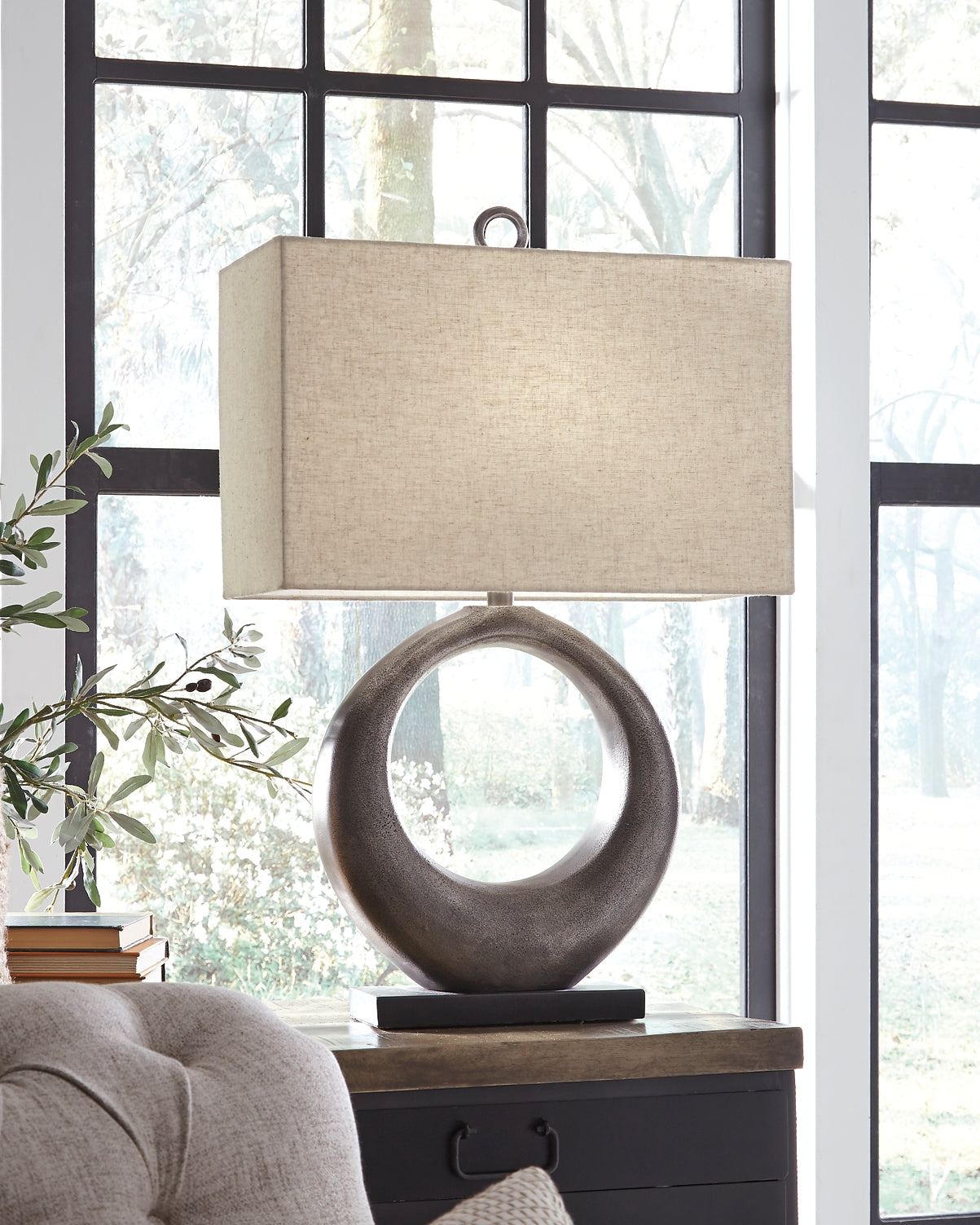 Saria Metal Table Lamp (1/CN) JB's Furniture  Home Furniture, Home Decor, Furniture Store