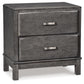 Caitbrook Two Drawer Night Stand JB's Furniture  Home Furniture, Home Decor, Furniture Store