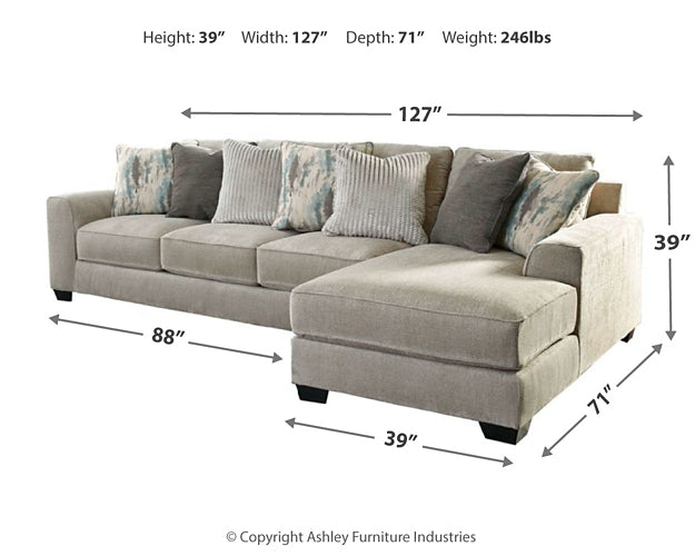 Ardsley 2-Piece Sectional with Chaise JB's Furniture  Home Furniture, Home Decor, Furniture Store