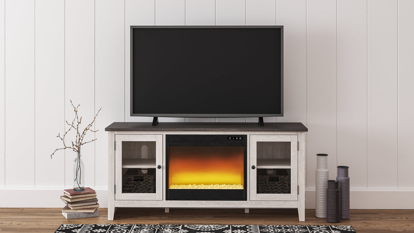 Dorrinson 60" TV Stand with Electric Fireplace JB's Furniture Furniture, Bedroom, Accessories