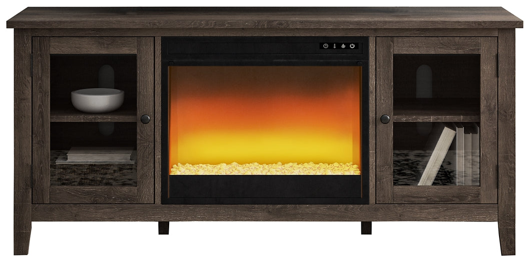 Arlenbry 60" TV Stand with Electric Fireplace JB's Furniture Furniture, Bedroom, Accessories