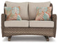 Clear Ridge Loveseat Glider w/Cushion JB's Furniture  Home Furniture, Home Decor, Furniture Store