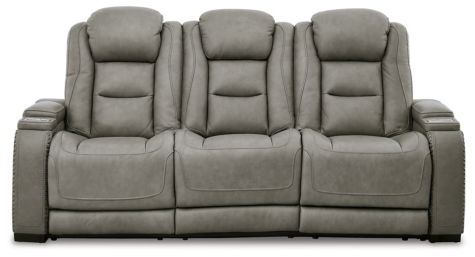 The Man-Den PWR REC Sofa with ADJ Headrest JB's Furniture  Home Furniture, Home Decor, Furniture Store