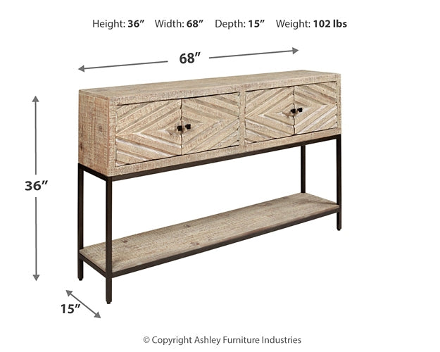 Roanley Console Sofa Table JB's Furniture  Home Furniture, Home Decor, Furniture Store