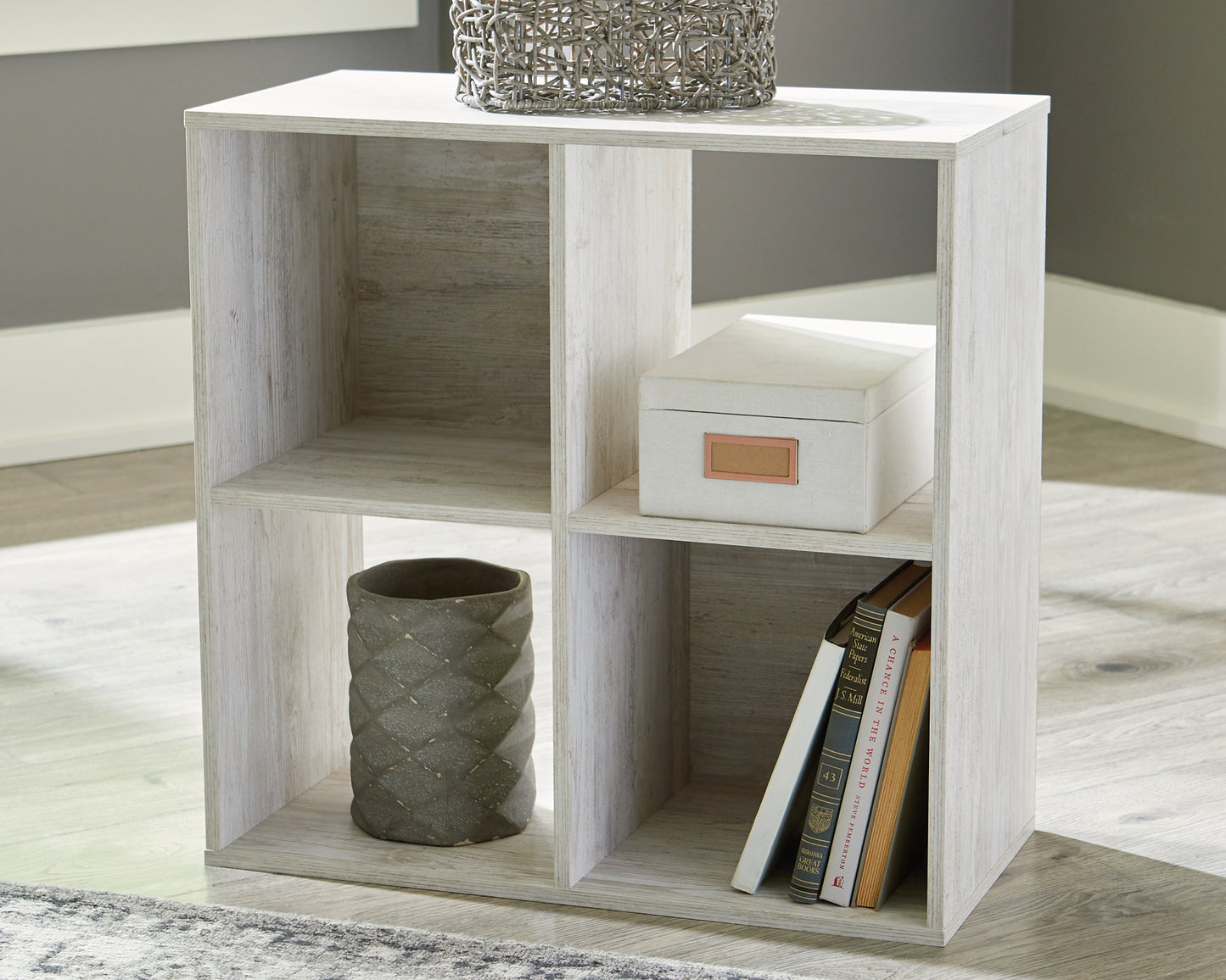 Paxberry Four Cube Organizer JB's Furniture Furniture, Bedroom, Accessories