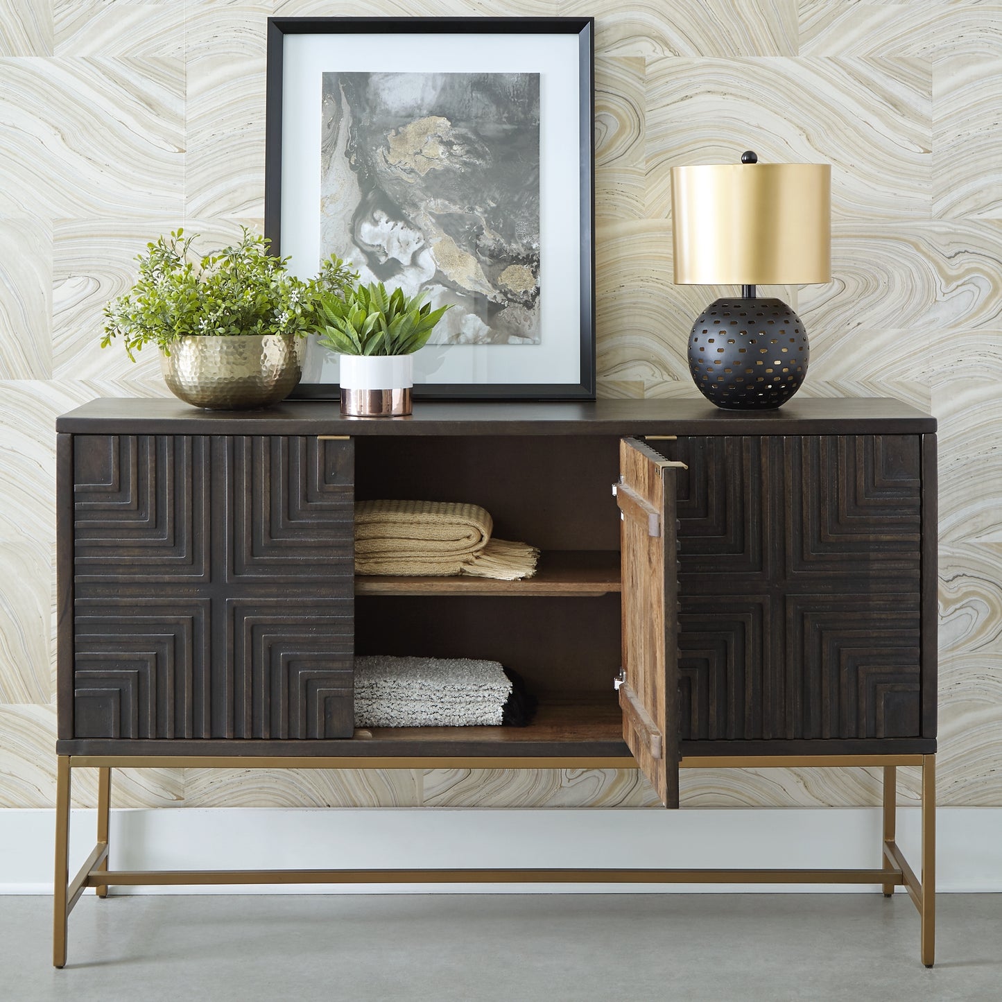 Elinmore Accent Cabinet JB's Furniture  Home Furniture, Home Decor, Furniture Store