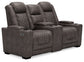 HyllMont PWR REC Loveseat/CON/ADJ HDRST JB's Furniture Furniture, Bedroom, Accessories
