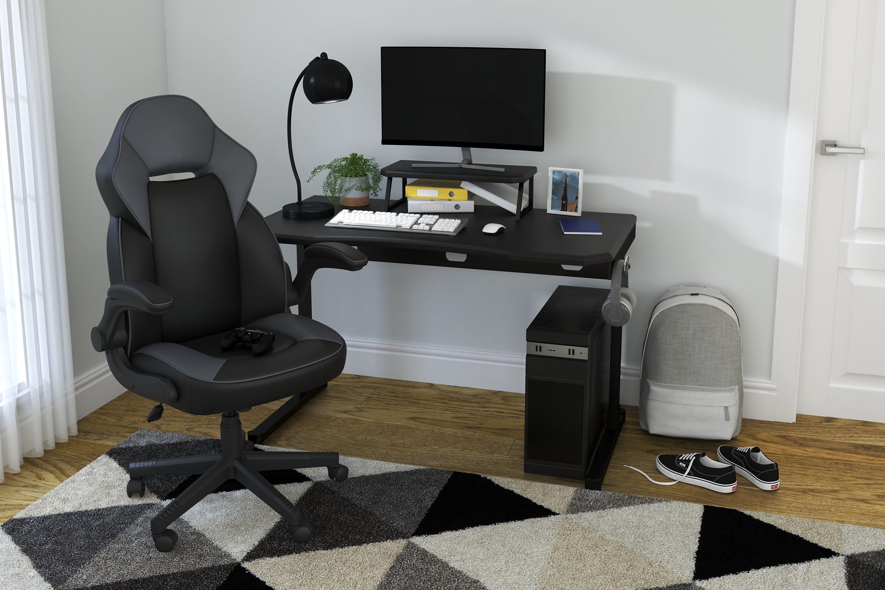 Lynxtyn Home Office Desk JB's Furniture  Home Furniture, Home Decor, Furniture Store