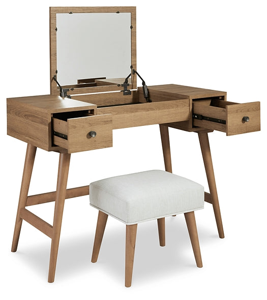 Thadamere Vanity/UPH Stool (2/CN) JB's Furniture  Home Furniture, Home Decor, Furniture Store