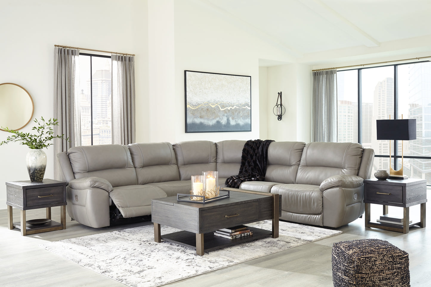 Dunleith 5-Piece Power Reclining Sectional JB's Furniture  Home Furniture, Home Decor, Furniture Store