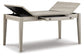 Parellen RECT DRM Table w/Storage JB's Furniture Furniture, Bedroom, Accessories