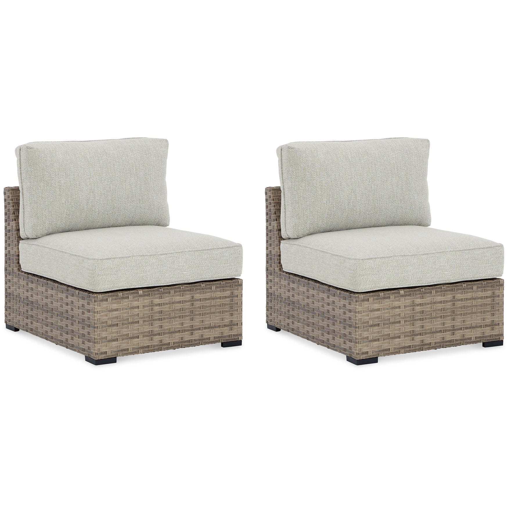 Calworth Armless Chair w/Cushion (2/CN) JB's Furniture  Home Furniture, Home Decor, Furniture Store