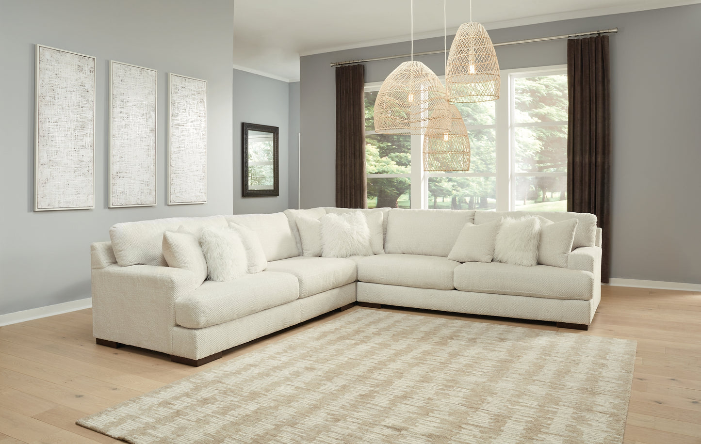 Zada 3-Piece Sectional JB's Furniture Furniture, Bedroom, Accessories