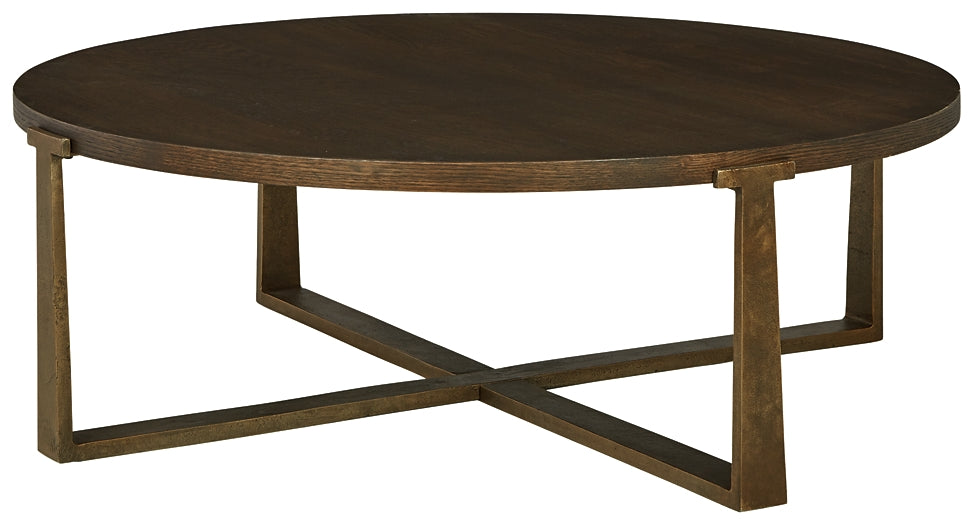Balintmore Round Cocktail Table JB's Furniture  Home Furniture, Home Decor, Furniture Store