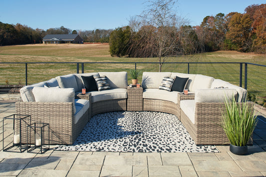 Calworth 9-Piece Outdoor Sectional JB's Furniture  Home Furniture, Home Decor, Furniture Store