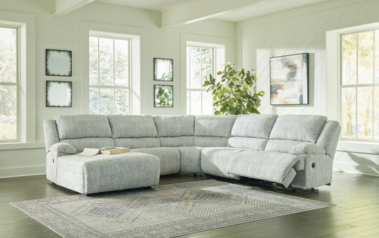 McClelland 5-Piece Reclining Sectional with Chaise JB's Furniture  Home Furniture, Home Decor, Furniture Store