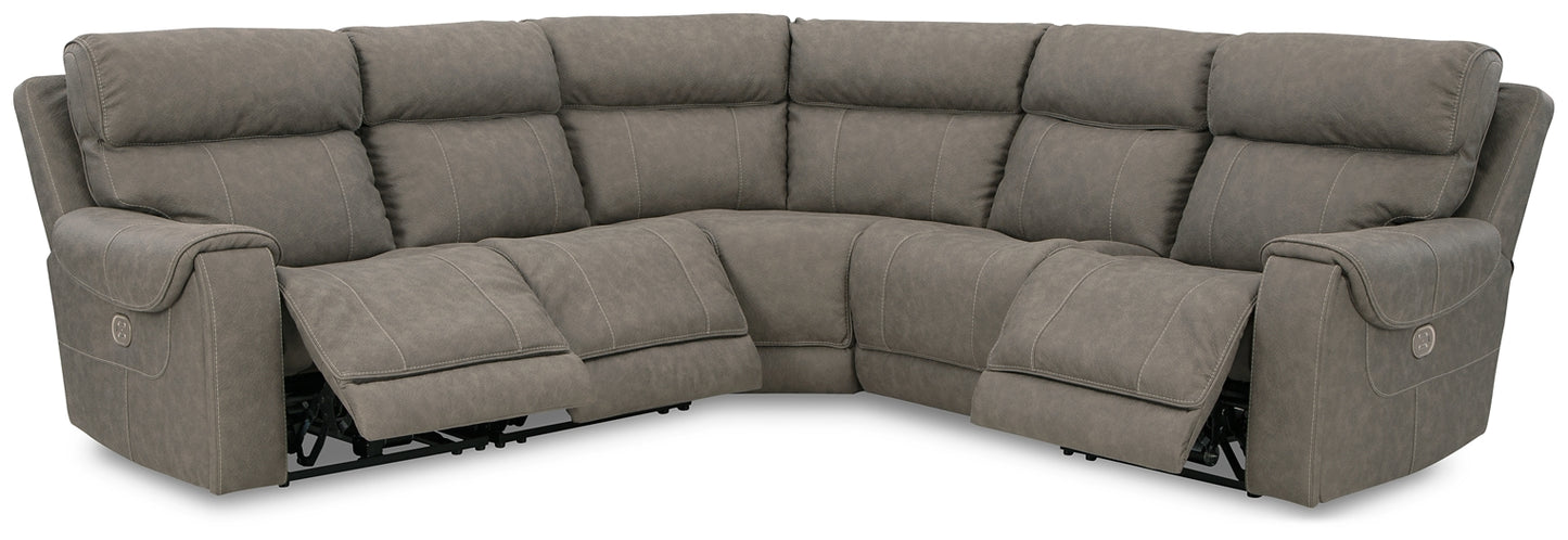 Starbot 5-Piece Power Reclining Sectional JB's Furniture  Home Furniture, Home Decor, Furniture Store
