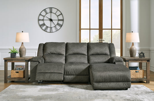 Benlocke 3-Piece Reclining Sectional with Chaise JB's Furniture  Home Furniture, Home Decor, Furniture Store