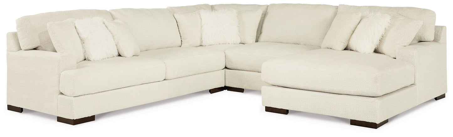 Zada 4-Piece Sectional with Chaise JB's Furniture  Home Furniture, Home Decor, Furniture Store