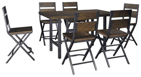 Kavara Counter Height Dining Table and 6 Barstools JB's Furniture  Home Furniture, Home Decor, Furniture Store