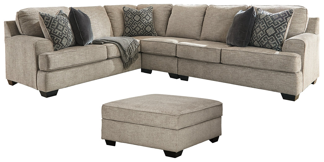 Bovarian 3-Piece Sectional with Ottoman JB's Furniture  Home Furniture, Home Decor, Furniture Store