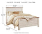 Willowton Queen Panel Bed with Mirrored Dresser, Chest and Nightstand JB's Furniture  Home Furniture, Home Decor, Furniture Store