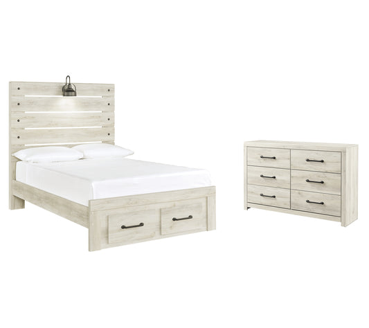 Cambeck Full Panel Bed with 2 Storage Drawers with Dresser JB's Furniture  Home Furniture, Home Decor, Furniture Store