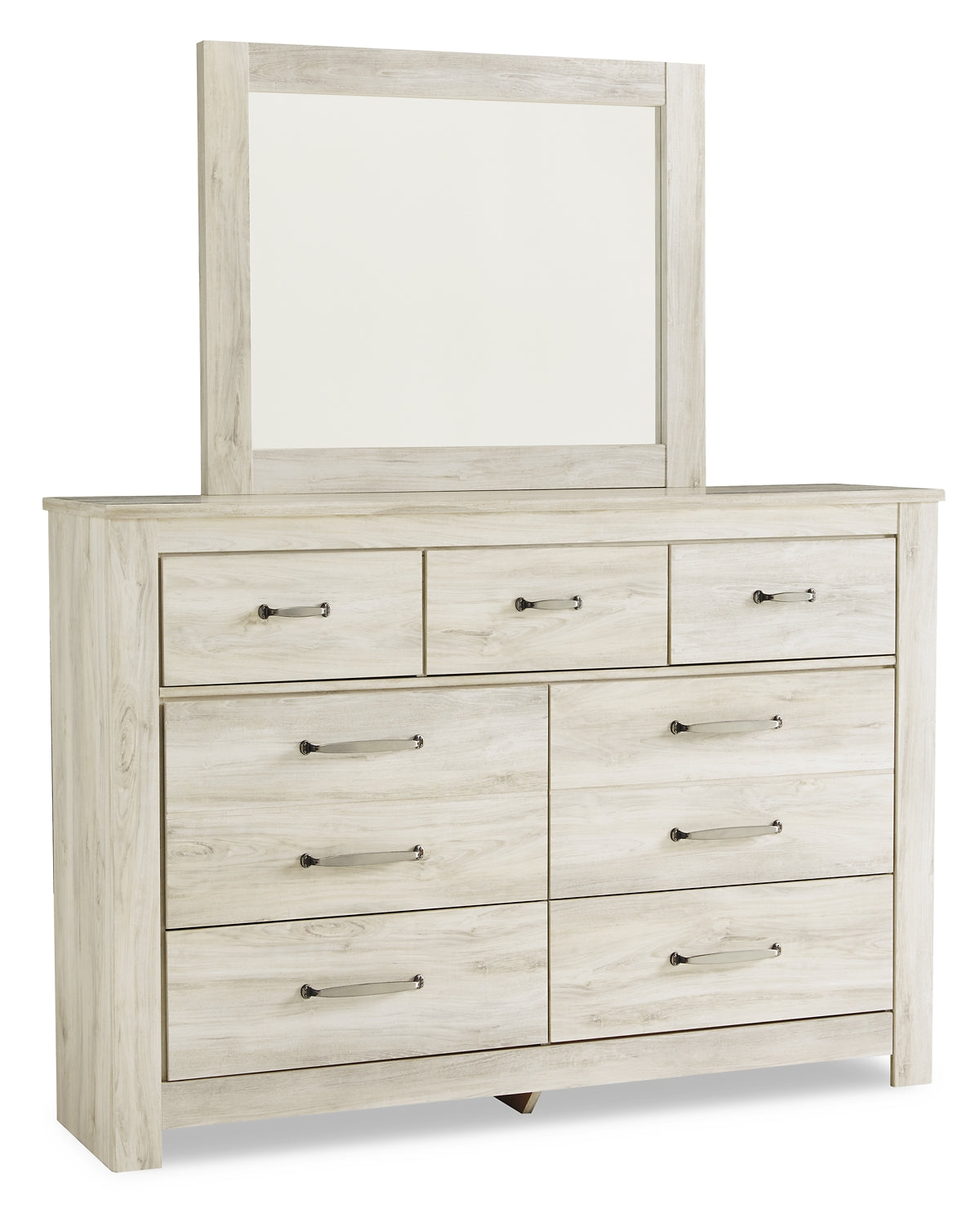 Bellaby Queen Crossbuck Panel Bed with Mirrored Dresser, Chest and Nightstand JB's Furniture  Home Furniture, Home Decor, Furniture Store