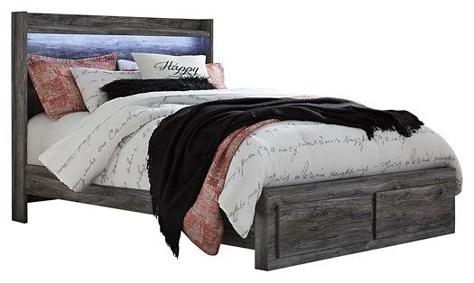 Baystorm Queen Panel Bed with 2 Storage Drawers with Dresser JB's Furniture  Home Furniture, Home Decor, Furniture Store