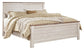 Willowton King Panel Bed with Mirrored Dresser JB's Furniture  Home Furniture, Home Decor, Furniture Store