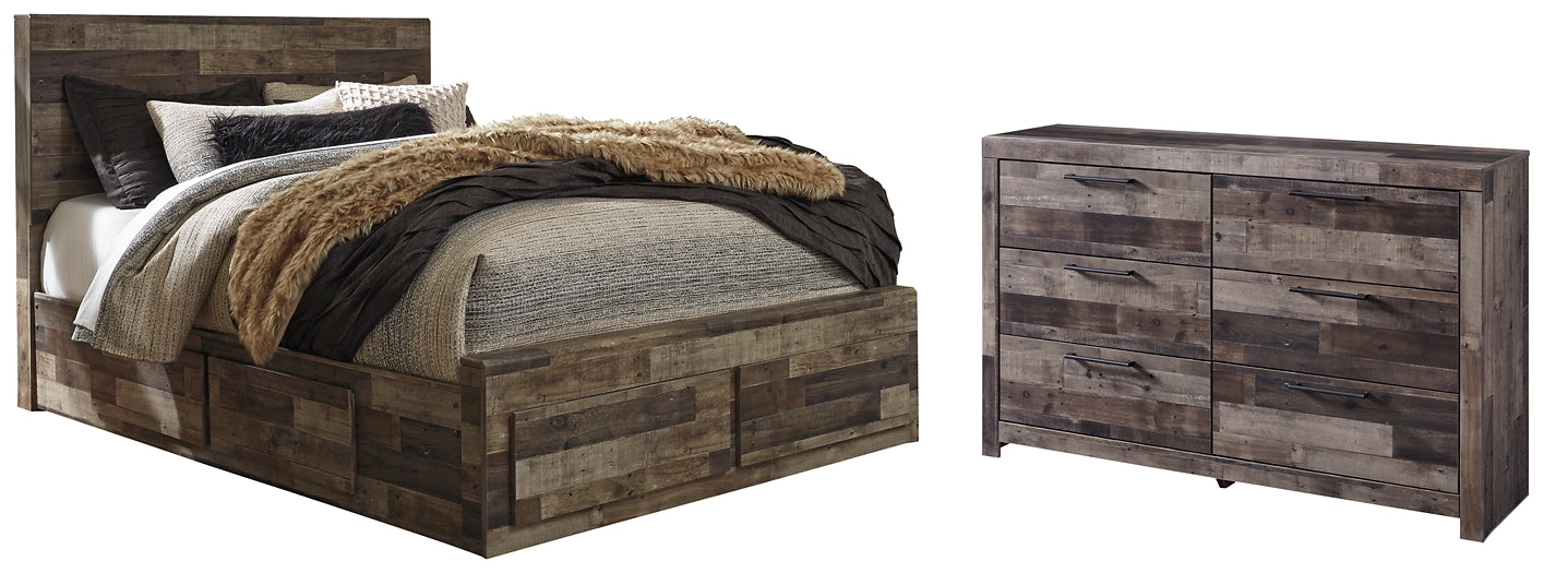 Derekson Queen Panel Bed with 6 Storage Drawers with Dresser JB's Furniture  Home Furniture, Home Decor, Furniture Store