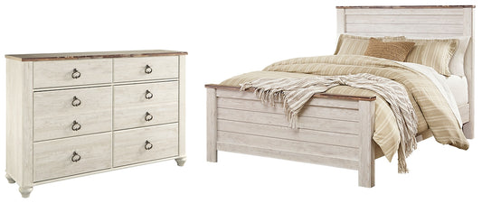Willowton Queen Panel Bed with Dresser JB's Furniture  Home Furniture, Home Decor, Furniture Store