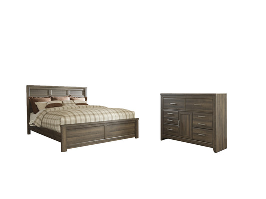 Juararo California King Panel Bed with Dresser JB's Furniture  Home Furniture, Home Decor, Furniture Store