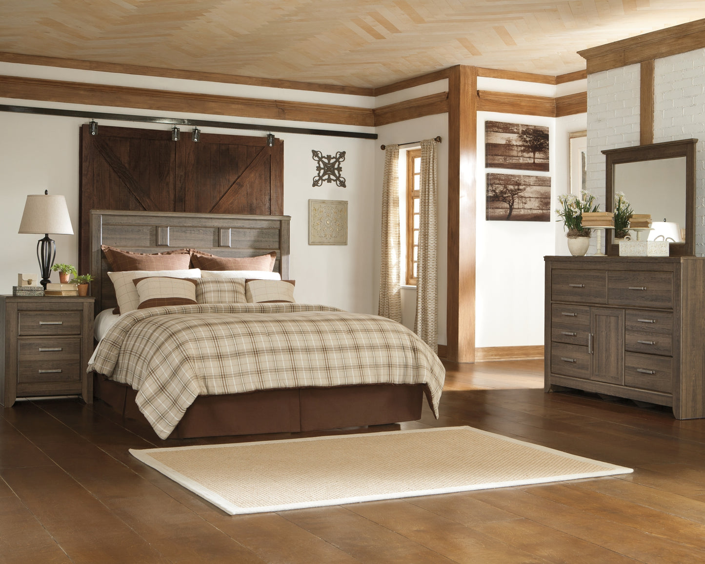 Juararo King Panel Bed with Dresser JB's Furniture  Home Furniture, Home Decor, Furniture Store