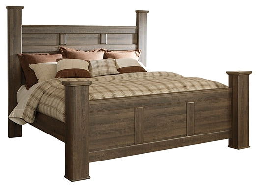 Juararo King Poster Bed with Dresser JB's Furniture  Home Furniture, Home Decor, Furniture Store