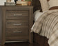 Juararo Queen Panel Bed with Mirrored Dresser, Chest and 2 Nightstands JB's Furniture  Home Furniture, Home Decor, Furniture Store
