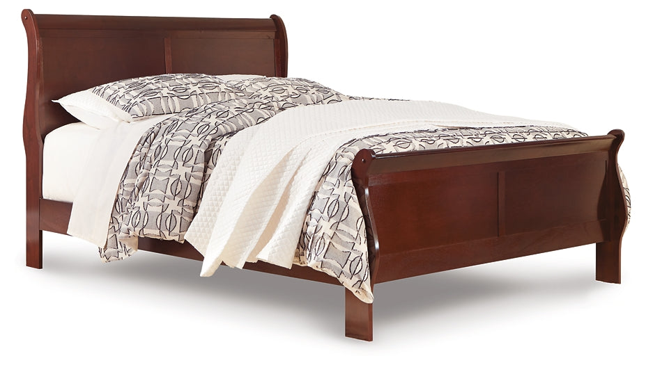 Alisdair Queen Sleigh Bed with Mirrored Dresser, Chest and Nightstand JB's Furniture  Home Furniture, Home Decor, Furniture Store