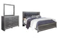 Lodanna King Panel Bed with Mirrored Dresser JB's Furniture  Home Furniture, Home Decor, Furniture Store