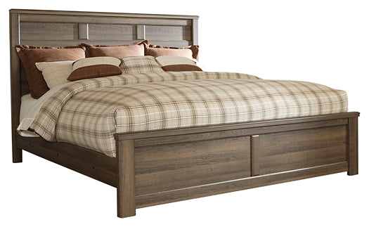 Juararo King Panel Bed with Mirrored Dresser and Chest JB's Furniture  Home Furniture, Home Decor, Furniture Store