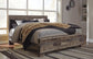 Derekson King Panel Bed with Mirrored Dresser JB's Furniture  Home Furniture, Home Decor, Furniture Store