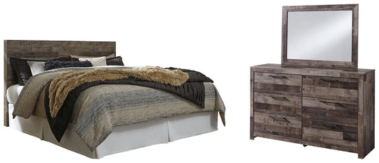 Derekson King Panel Headboard with Mirrored Dresser JB's Furniture  Home Furniture, Home Decor, Furniture Store
