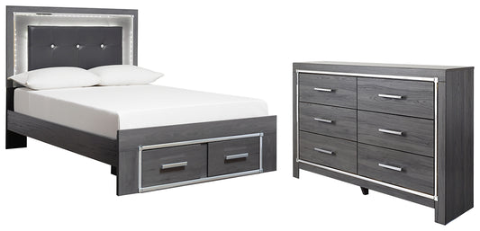 Lodanna Full Panel Bed with 2 Storage Drawers with Dresser JB's Furniture  Home Furniture, Home Decor, Furniture Store