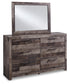Derekson Twin Panel Headboard with Mirrored Dresser and Chest JB's Furniture  Home Furniture, Home Decor, Furniture Store