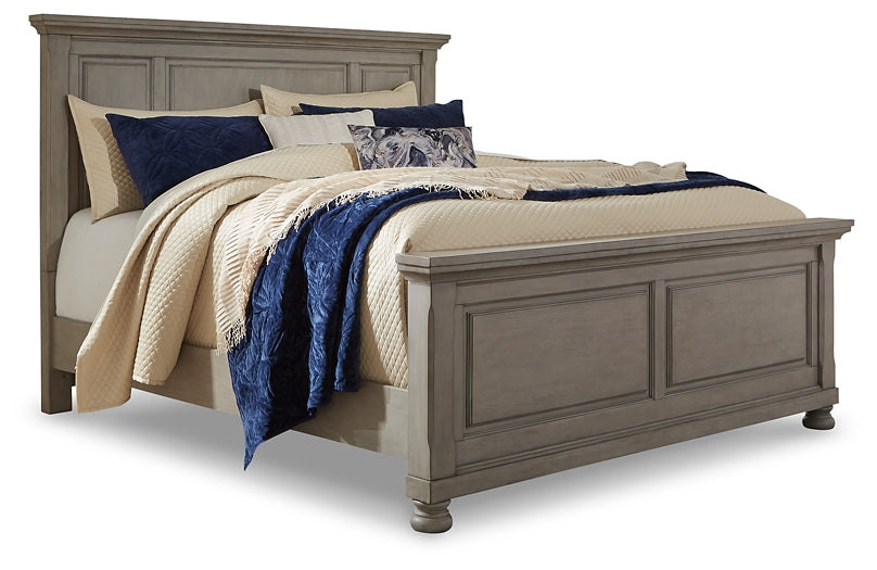 Lettner California King Panel Bed with Mirrored Dresser, Chest and Nightstand JB's Furniture  Home Furniture, Home Decor, Furniture Store